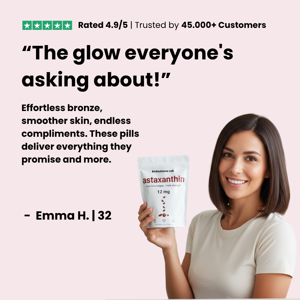 Astaxanthin Sunless Tanning Pill