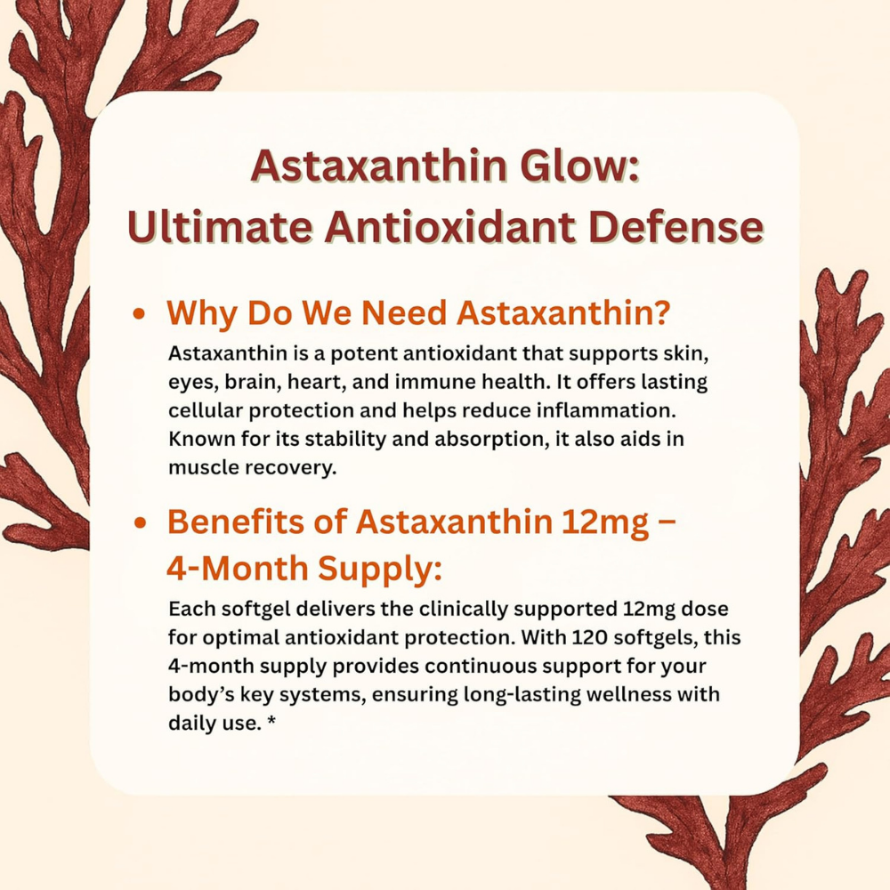 Astaxanthin Sunless Tanning Pill